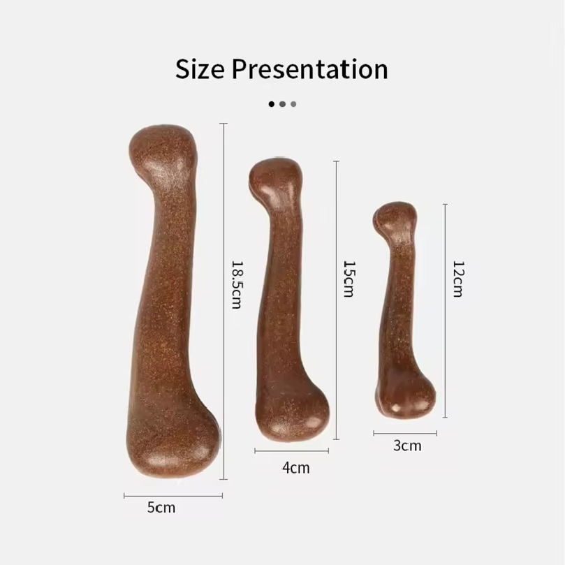 Indestructible Dog Chew Toy - Nearly Indestructible Dog Bone Chew Toys