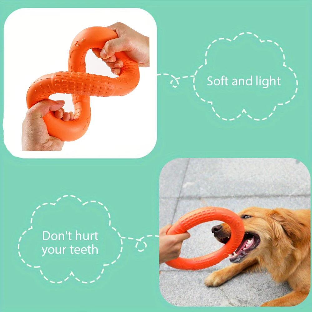 Dog Training Toys Outdoor Spor - Flying Disc Dog Training Toy 评论和价格