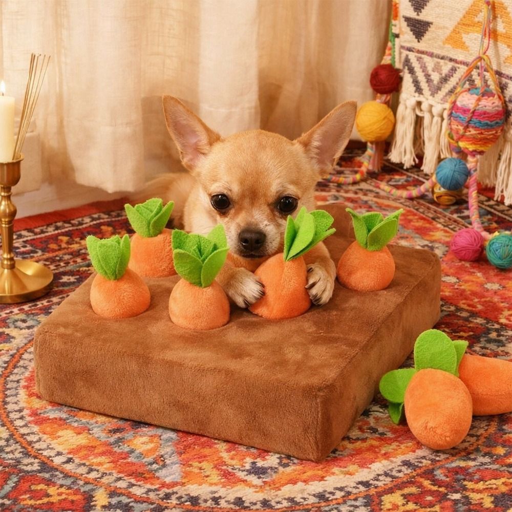 Stress Relief Carrot Snuffle M - Snuffle Mat For Dogs 评论和价格