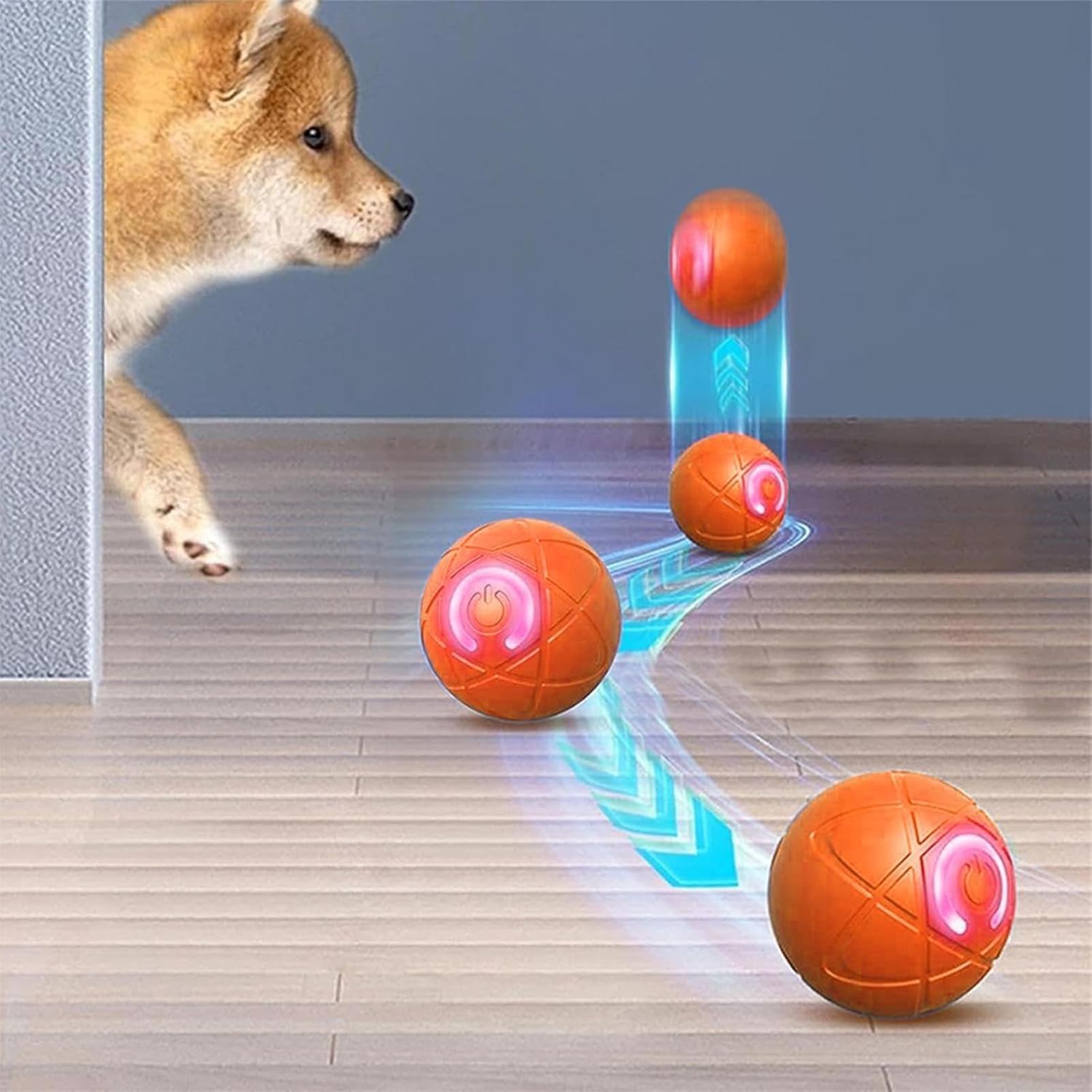 Smart Interactive Dog Toys for - Automatic Moving Dog Ball 评论和价格