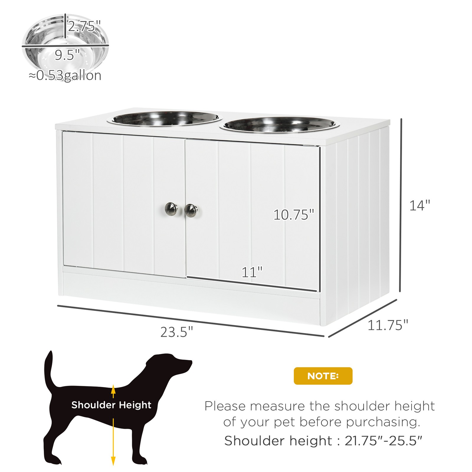 Magnetic-Door Dog Food Storage - Pet Feeders 评论和价格