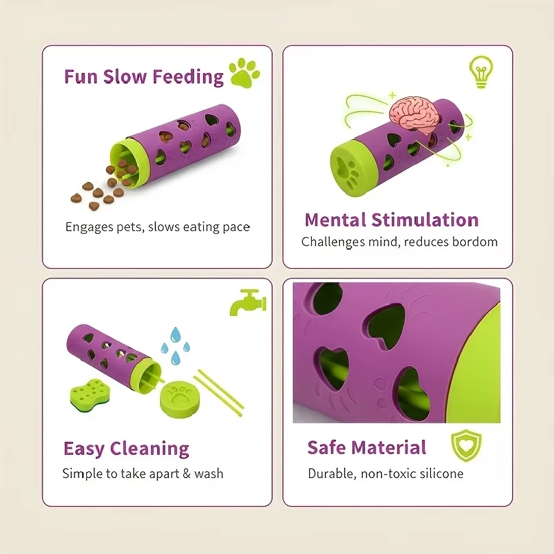 Interactive Detachable Pet Slo - Dog Puzzle Feeder Toy 评论和价格