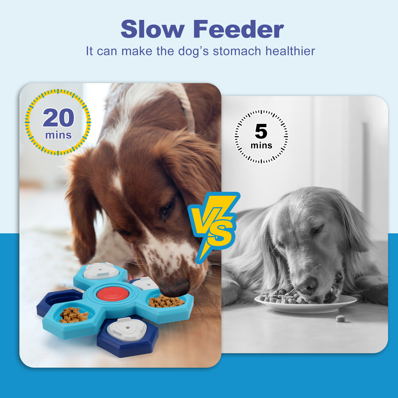 Dog Training Puzzle Toys Slow  - Dog Puzzle Feeder Toy 评论和价格