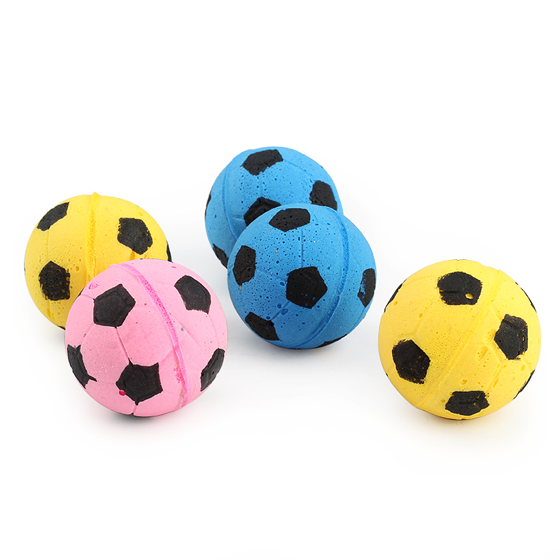 10pcs Colorful Ball Cat Toy Pe - Indestructible Dog Chew Toy 评论和价格