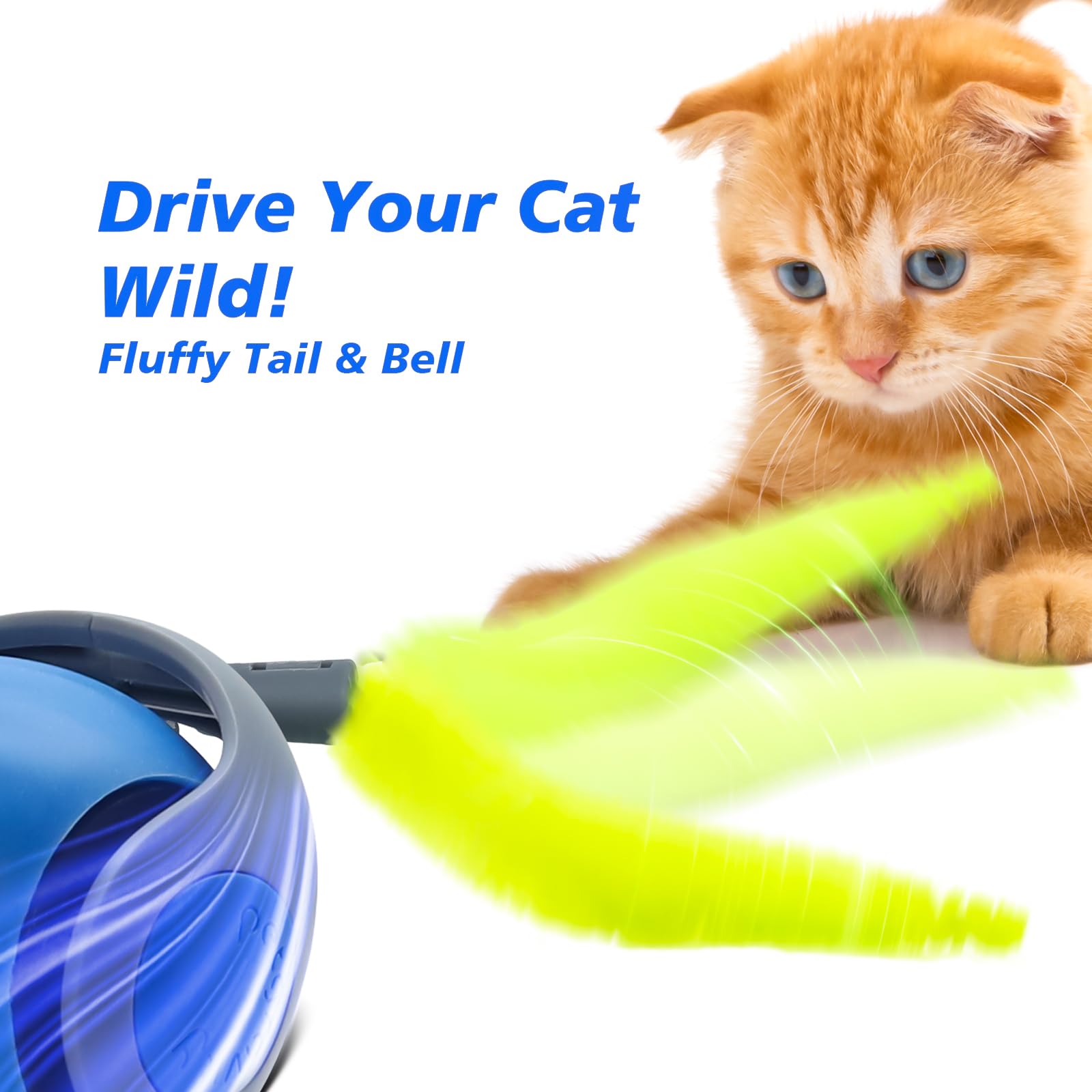 Cat Interactive Ball Toys Auto - Automatic Moving Dog Ball 评论和价格