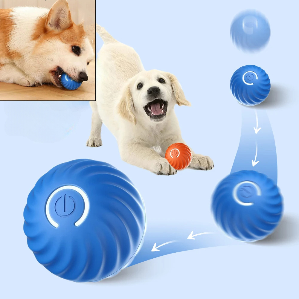 Dog Toy Ball Automatic Moving  - Indestructible Dog Chew Toy 评论和价格
