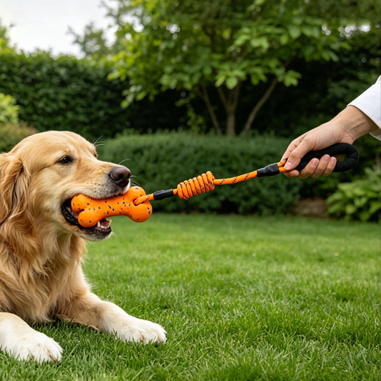 Rope Toys For Dogs Pet Interac - Dog Rope Toy Aggressive Chewers 评论和价格