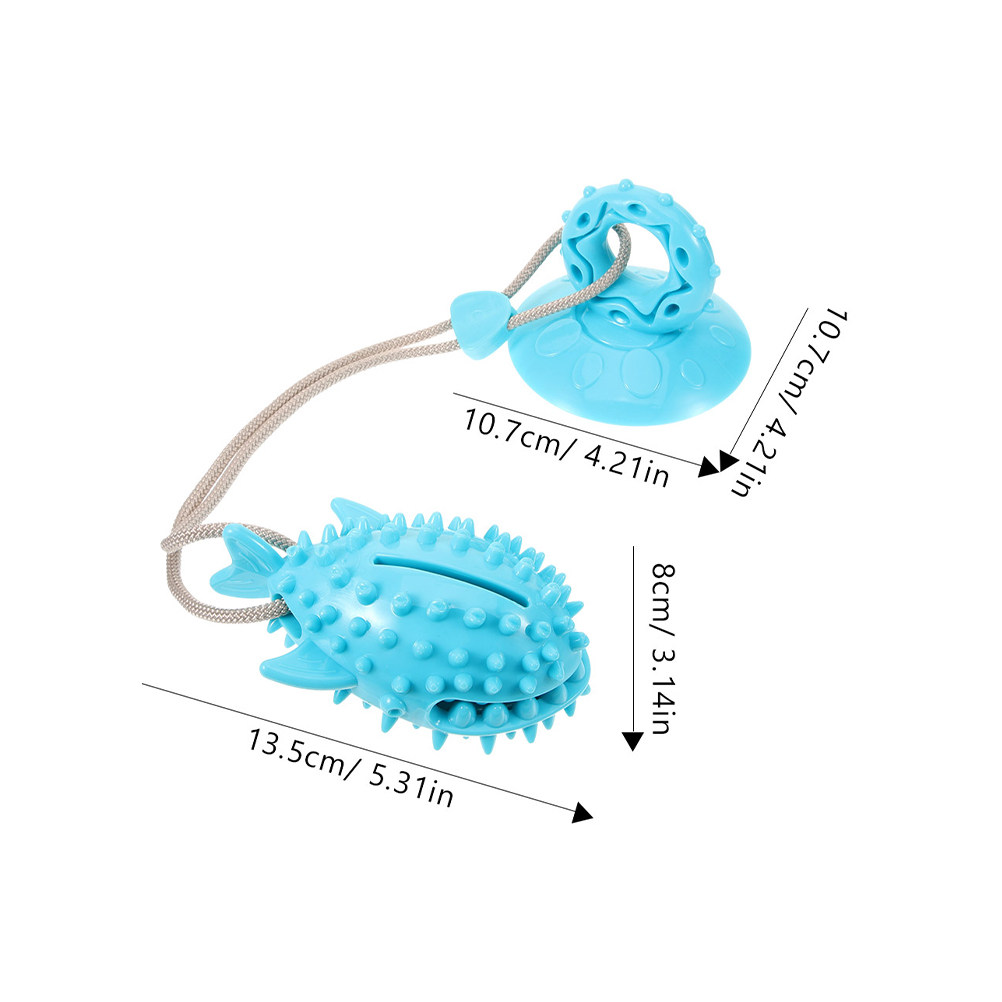 2Pcs Suction Cup Dog Interacti - Suction Cup Dog Tug Toy 评论和价格