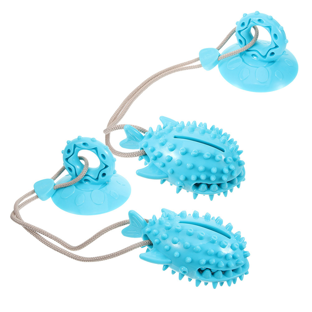2Pcs Suction Cup Dog Interacti - Suction Cup Dog Tug Toy 评论和价格