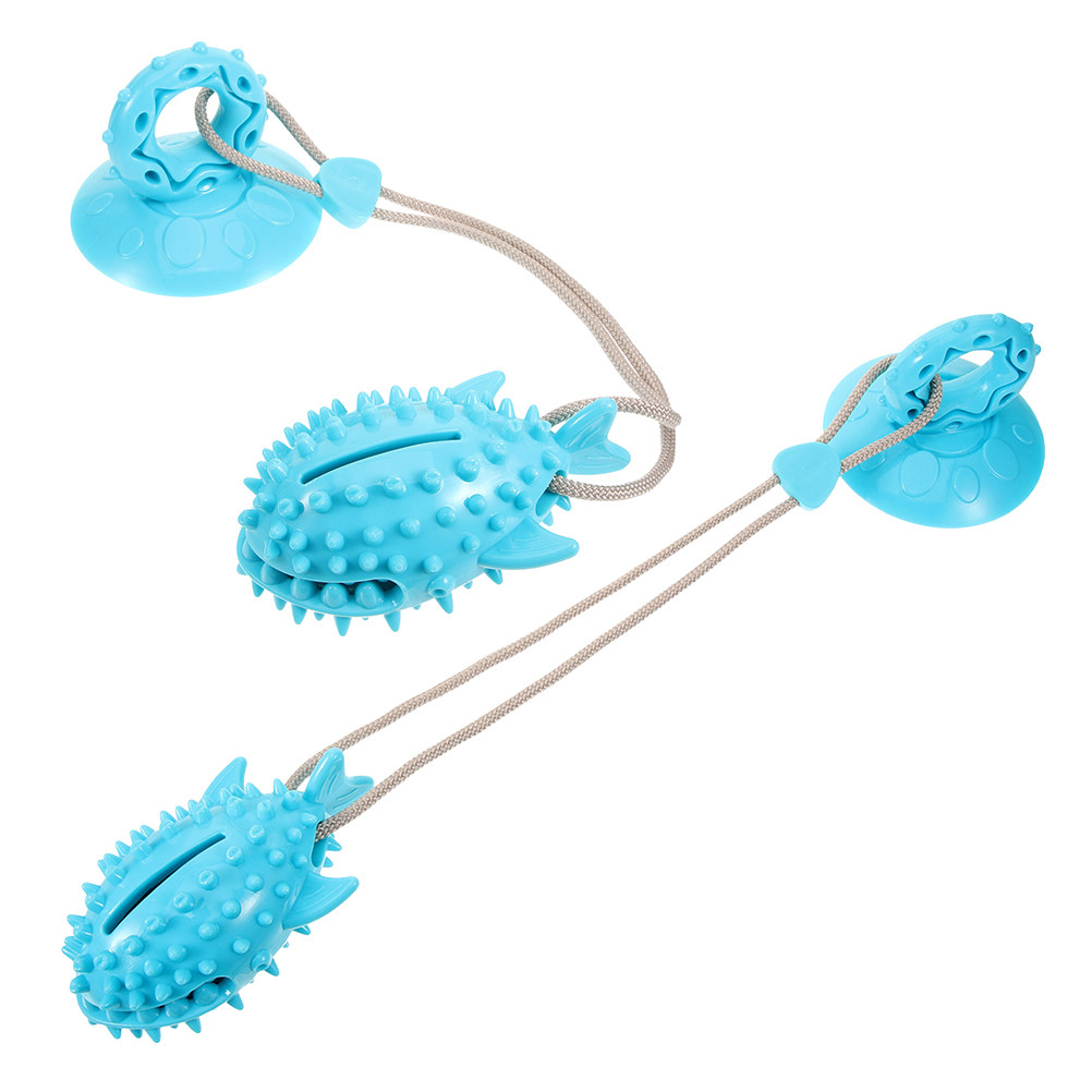 2Pcs Suction Cup Dog Interacti - Suction Cup Dog Tug Toy 评论和价格
