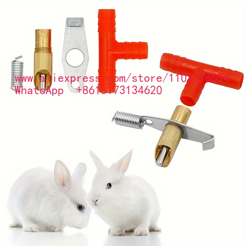 10Pcs Rabbits Drinker Nipple A - Pet Feeders 评论和价格