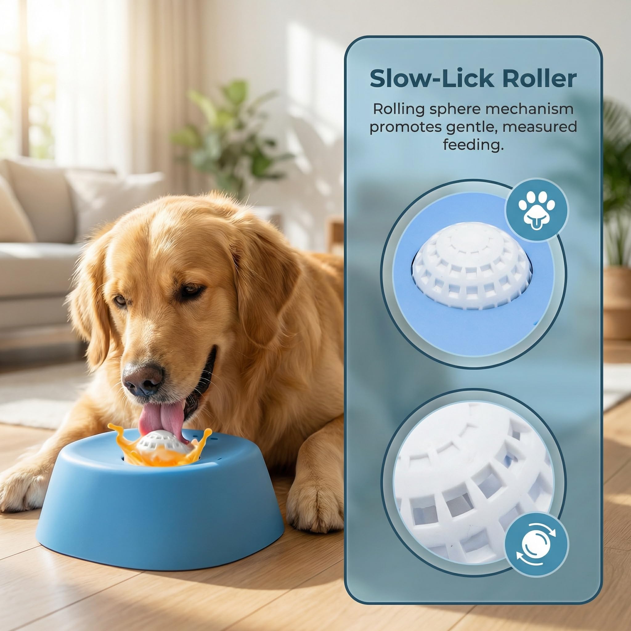 Dog Lick Bowl Slow Feeder Dog  - Dog Puzzle Feeder Toy 评论和价格
