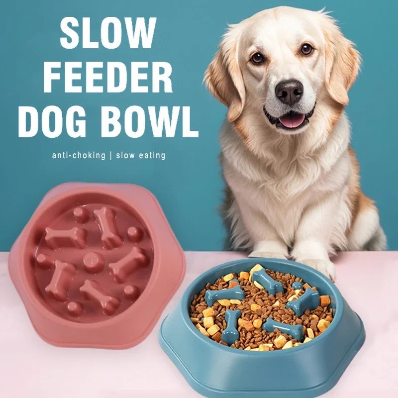 1Pc Slow Feeder Dog Bowl Anti- - Dog Puzzle Feeder Toy 评论和价格